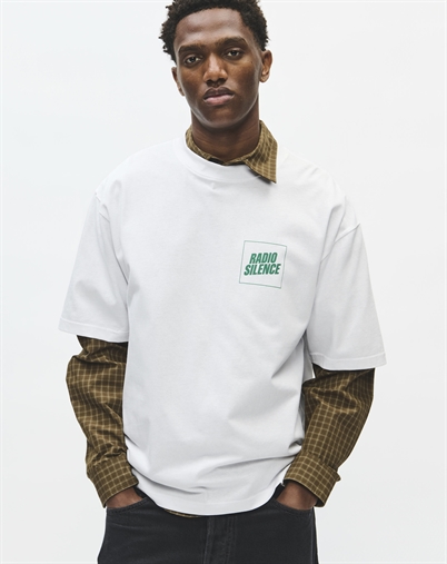 Wood Wood - WWGary Radio T-shirt - Bright White